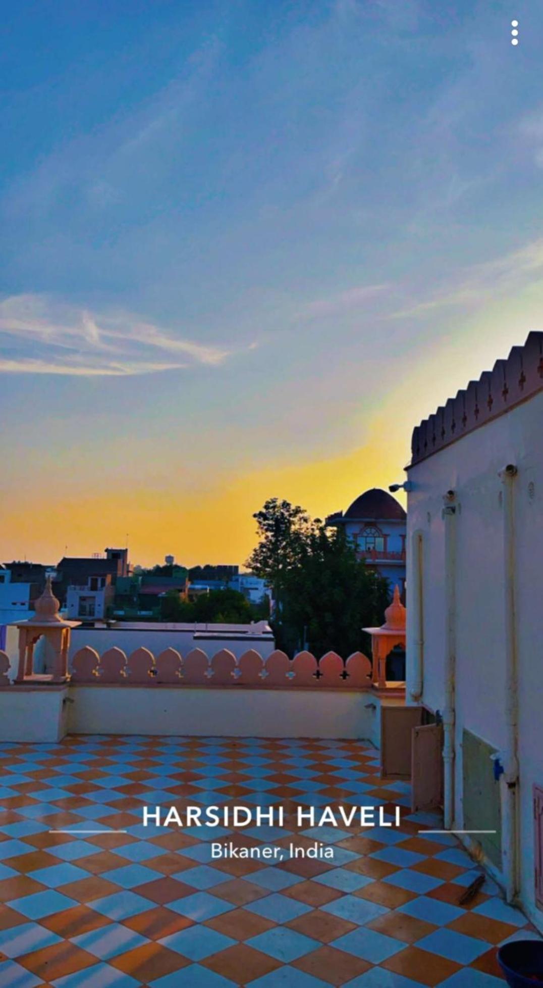 Appartement Harsidhi Haveli à Bikaner Extérieur photo