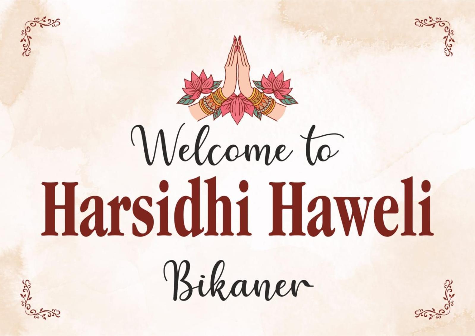 Appartement Harsidhi Haveli à Bikaner Extérieur photo
